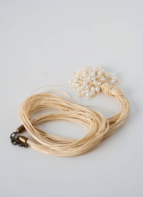 Colier bej N°3 femeie