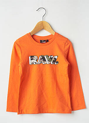 Tricou portocaliu G STAR băiat