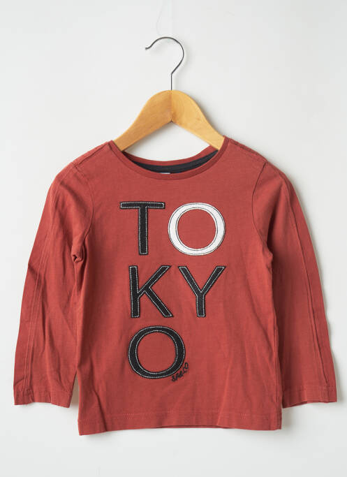 Tricou bej 3 POMMES băiat