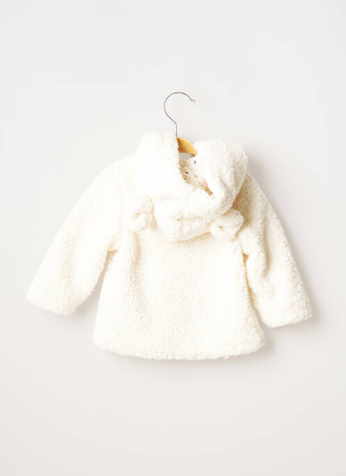 Palton scurt ecru 3 POMMES fată