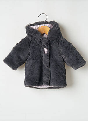 Palton scurt gri 3 POMMES fată