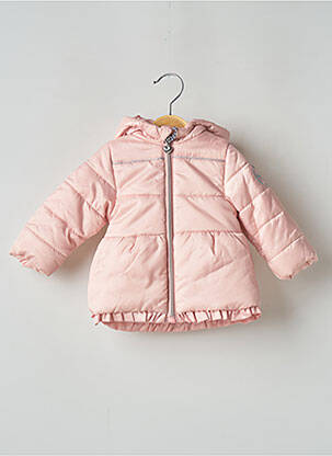 Parka alb 3 POMMES fată