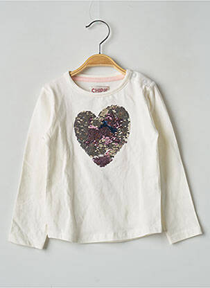 Tricou ecru CHIPIE fată