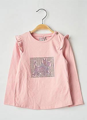 Tricou roz CHIPIE fată