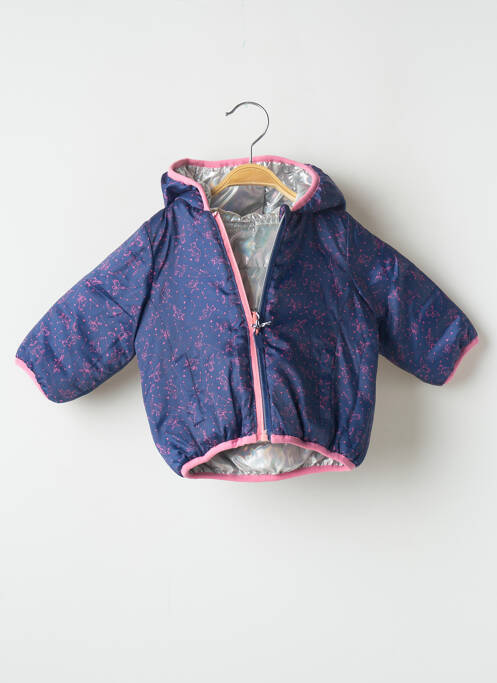 Geacă matlasată albastru 3 POMMES fată