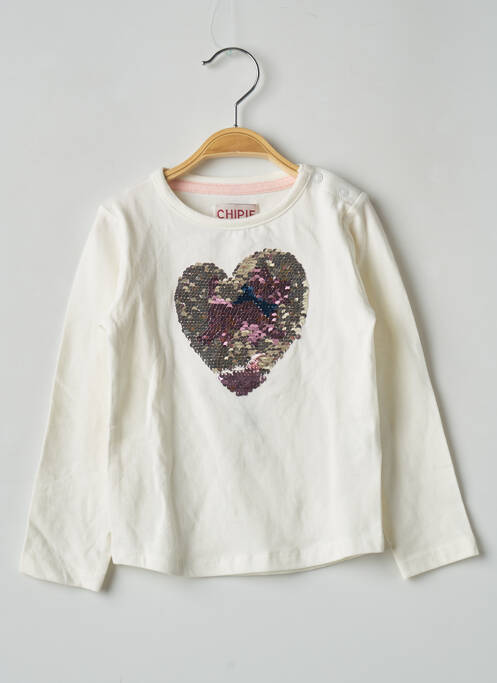 Tricou ecru CHIPIE fată