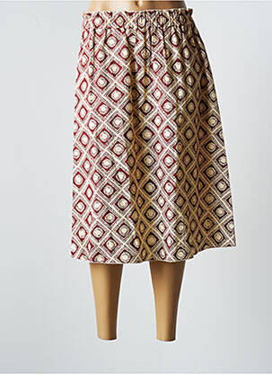 Fustă midi maro CHLOÉ STORA femeie