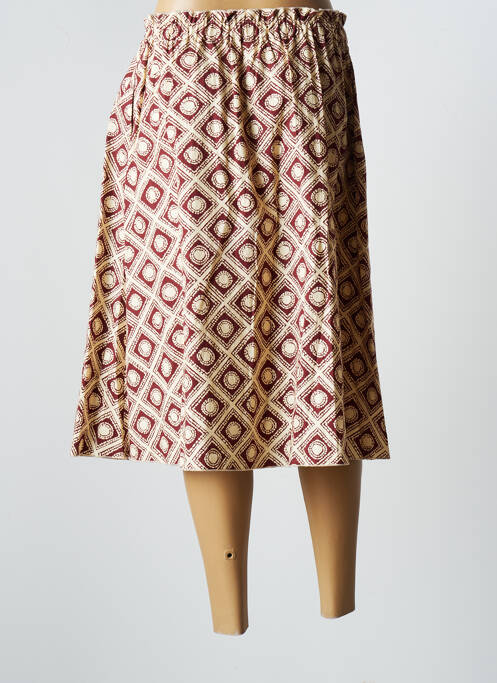 Fustă midi maro CHLOÉ STORA femeie