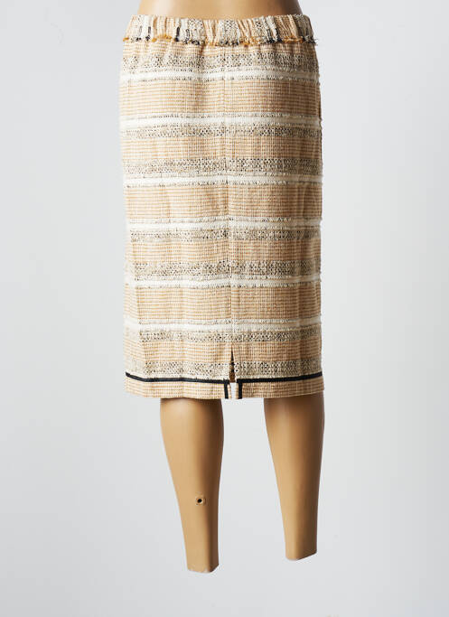 Fustă midi bej POMANDERE femeie