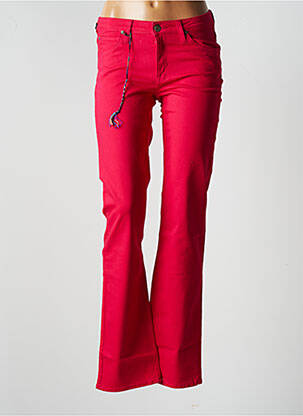 Blugi cu croială dreaptă roz LEE femeie