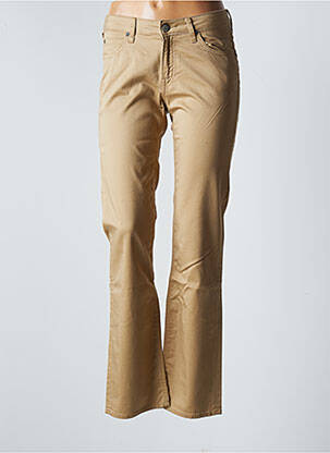 Pantalon slim talie joasă talie joasă maro LEE femeie