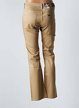 Pantalon slim talie joasă talie joasă maro LEE femeie