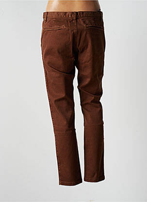 Pantalon chino talie joasă talie joasă maro ACQUAVERDE femeie