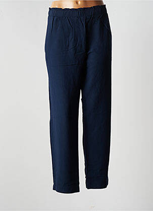 Pantalon drept albastru POMANDERE femeie