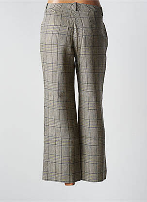 Pantalon 7/8 închidere cu fermoar sub clapetă cu cârlig mărime normală verde BELLA JONES femeie