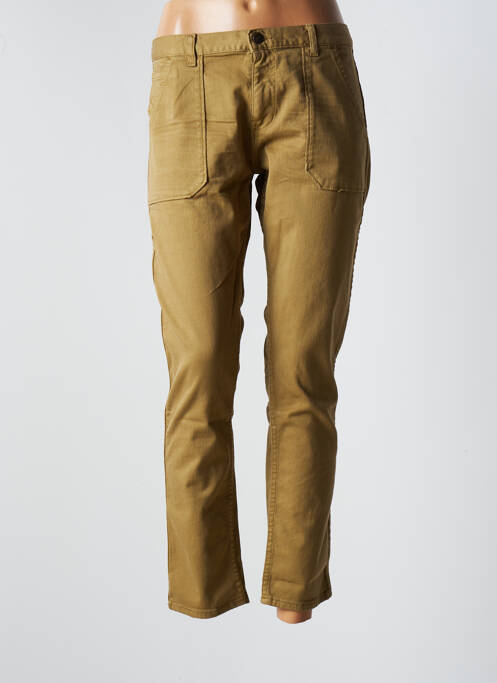 Blugi cu croială slim verde ACQUAVERDE femeie