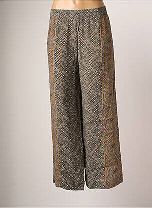 Pantalon larg verde STELLA FOREST femeie