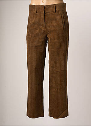 Pantalon drept maro BELLA JONES femeie