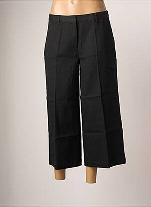 Pantalon larg țesătură poplin mărime normală negru ESSENTIEL ANTWERP femeie