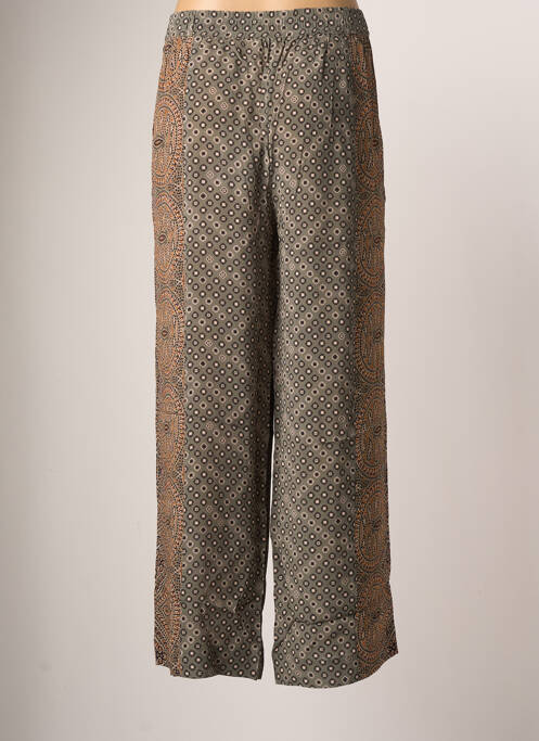 Pantalon larg verde STELLA FOREST femeie