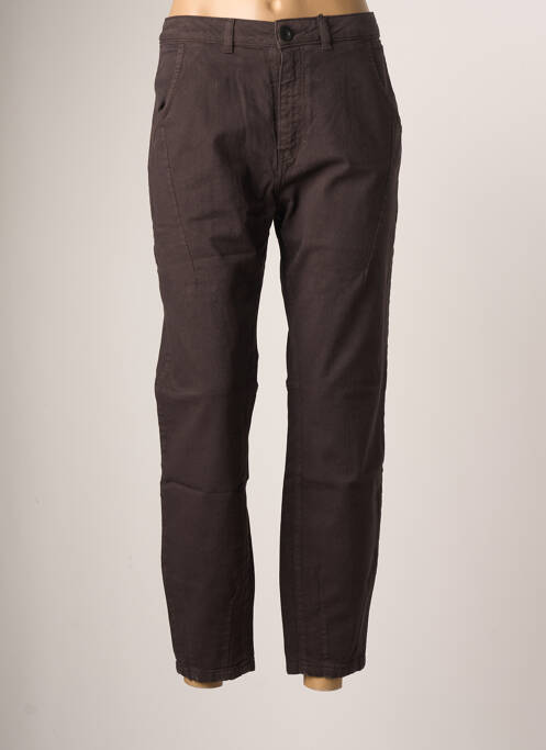 Pantalon slim maro LEON & HARPER femeie