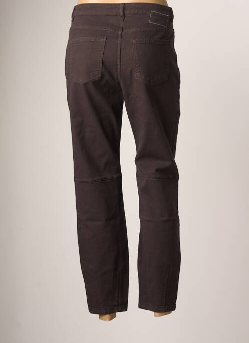 Pantalon slim maro LEON & HARPER femeie
