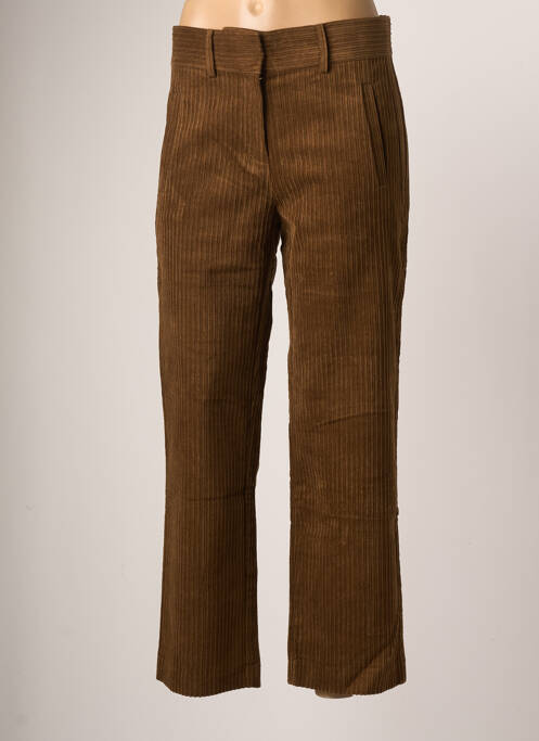 Pantalon drept maro BELLA JONES femeie