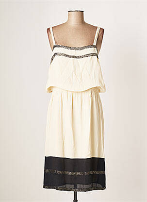 Rochie midi bej STELLA FOREST femeie