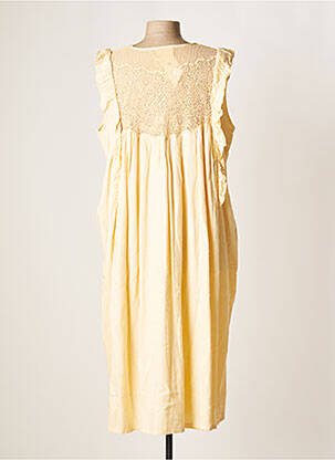 Rochie midi fără mâneci fără mâneci bej MY SUNDAY MORNING femeie
