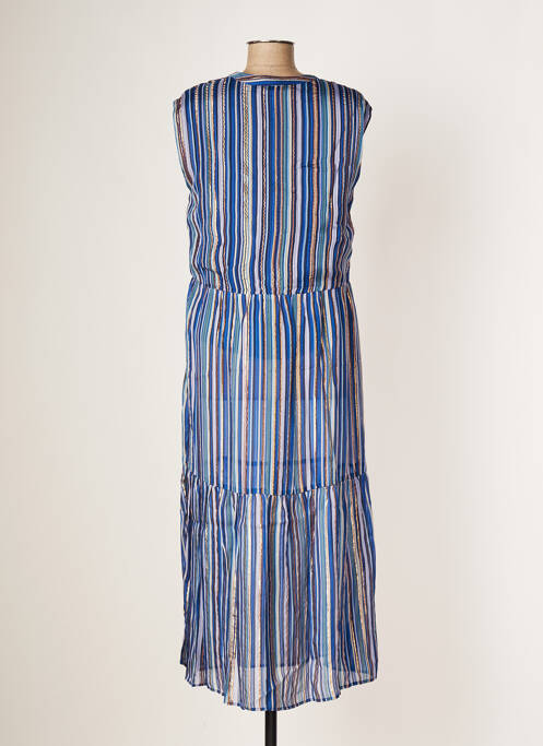 Rochie lungă albastru SET femeie