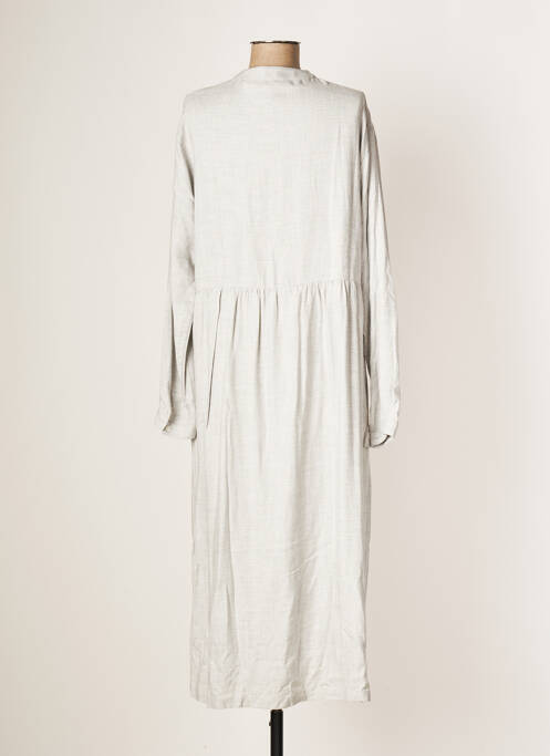 Rochie lungă gri LEÏ-1984 femeie