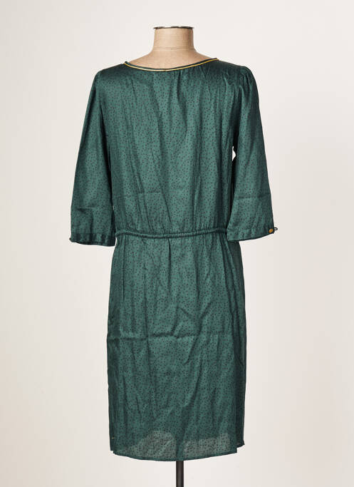 Rochie midi mâneci 3/4 mâneci 3/4 verde JOLIE JOLIE PAR PETITE MENDIGOTE femme