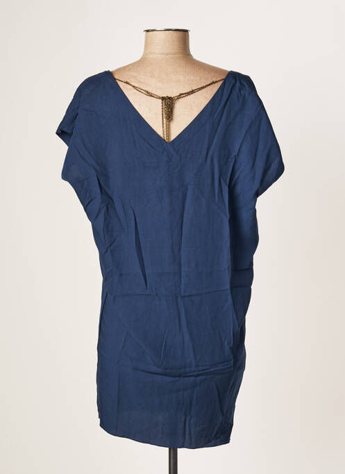 Tunică mâneci scurte mâneci tip liliac albastru KARMA KOMA femme