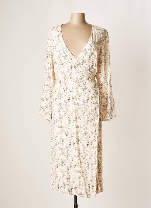 Rochie midi roz ESSENTIEL ANTWERP femeie