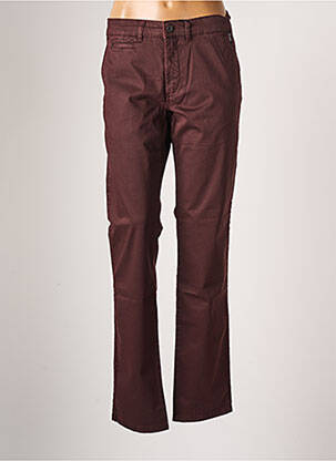 Pantalon chino roșu DELAHAYE bărbat