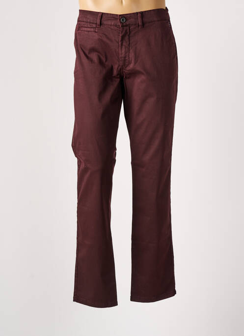 Pantalon chino elasticitate mărime normală roșu DELAHAYE homme
