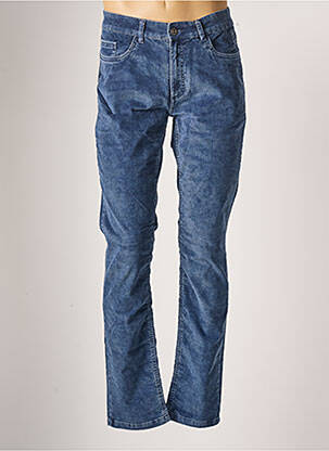 Pantalon slim albastru DELAHAYE bărbat