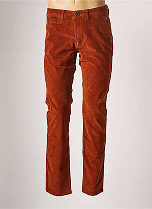 Pantalon chino maro DELAHAYE bărbat