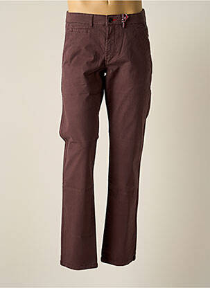 Pantalon chino buzunare mărime normală violet DELAHAYE bărbat