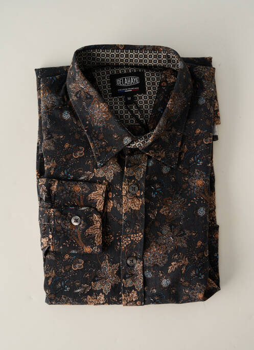 Cămașă cu mâneci lungi gri DELAHAYE bărbat