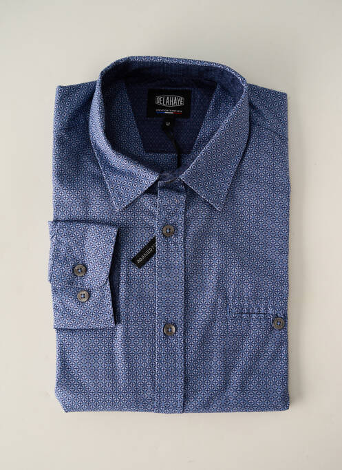 Cămașă cu mâneci lungi albastru DELAHAYE bărbat