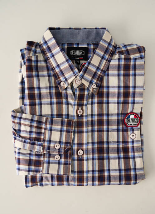 Cămașă cu mâneci lungi albastru DELAHAYE bărbat