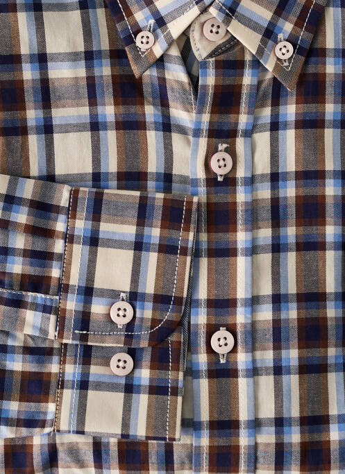 Cămașă cu mâneci lungi albastru DELAHAYE bărbat