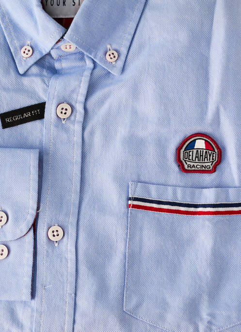 Cămașă cu mâneci lungi albastru DELAHAYE bărbat