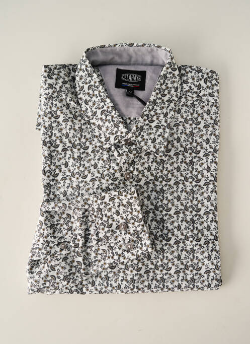 Cămașă cu mâneci lungi alb DELAHAYE bărbat