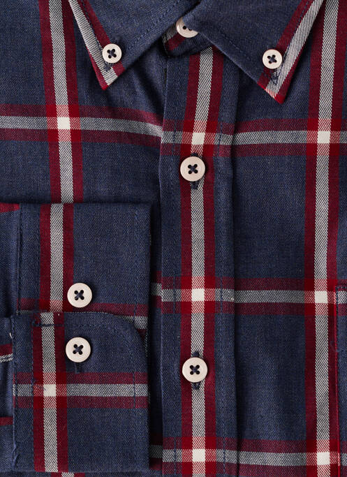 Cămașă cu mâneci lungi albastru DELAHAYE bărbat