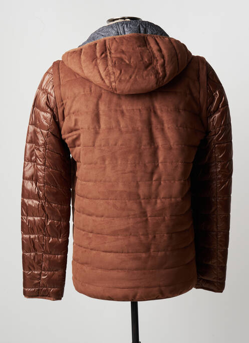 Geacă matlasată maro DELAHAYE bărbat