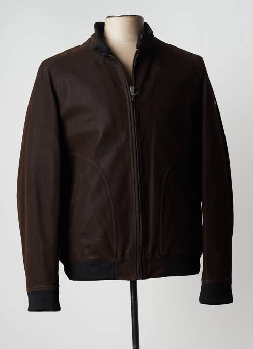 Geacă maro DELAHAYE bărbat