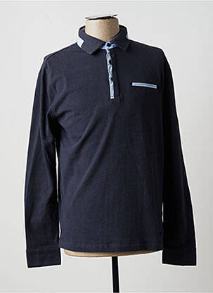 Polo albastru DELAHAYE bărbat