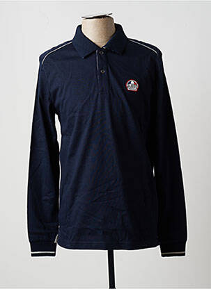 Polo albastru DELAHAYE bărbat